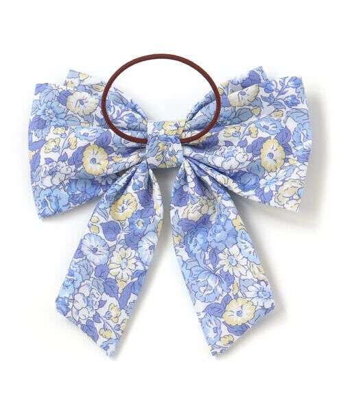 Tartine et Chocolat / タルティーヌ エ ショコラ ヘアゴム・シュシュ | 【日本製】【お揃い】リバティ(leontyne dream)プリントタナローンリボン型ヘアゴム | 詳細1