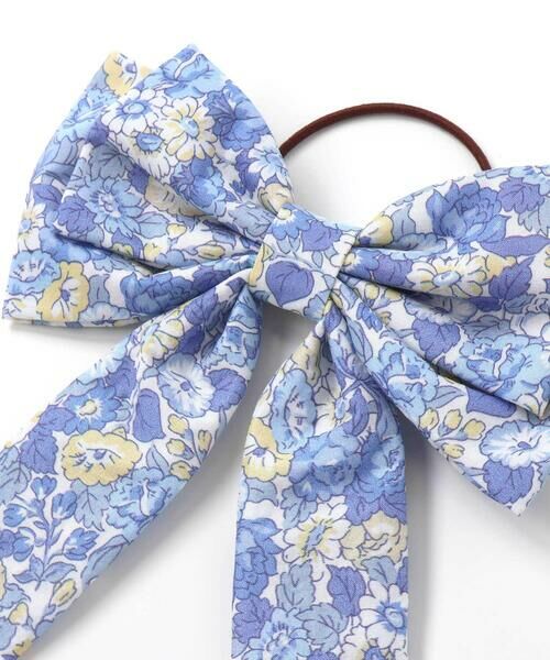 Tartine et Chocolat / タルティーヌ エ ショコラ ヘアゴム・シュシュ | 【日本製】【お揃い】リバティ(leontyne dream)プリントタナローンリボン型ヘアゴム | 詳細2