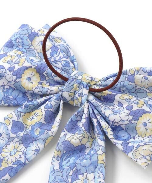 Tartine et Chocolat / タルティーヌ エ ショコラ ヘアゴム・シュシュ | 【日本製】【お揃い】リバティ(leontyne dream)プリントタナローンリボン型ヘアゴム | 詳細3