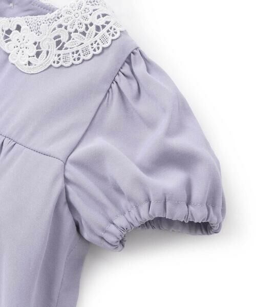 Tartine et Chocolat / タルティーヌ エ ショコラ ベビー・キッズウエア | 【お揃い】襟レースシャンブレーワンピース＋ブルマ 2点セットベビー(70~90cm) | 詳細8