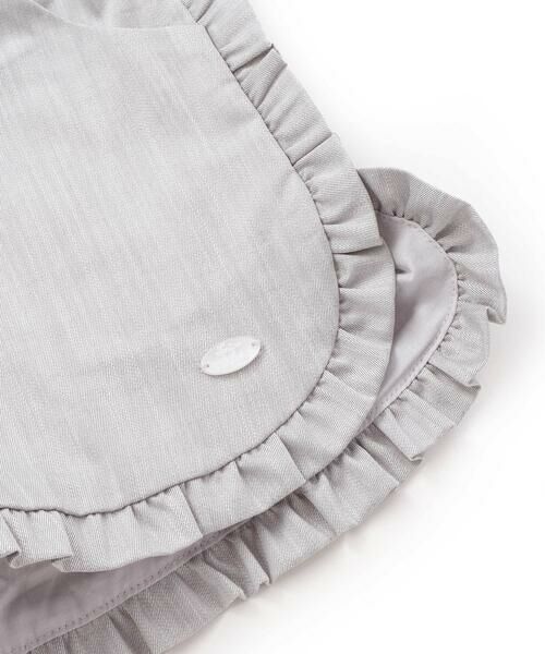 Tartine et Chocolat / タルティーヌ エ ショコラ ショート・ハーフ・半端丈パンツ | 【日本製】ダブルスラブシャンブレーフリルショートパンツ(90~140cm) | 詳細14
