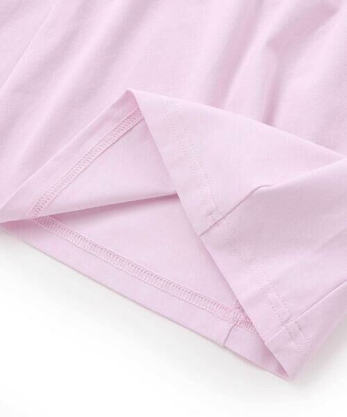 Tartine et Chocolat / タルティーヌ エ ショコラ Tシャツ | ベア天竺フリルレースTシャツ(100~140cm) | 詳細8