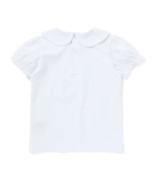 Tartine et Chocolat / タルティーヌ エ ショコラ Tシャツ | ベア天竺襟刺しゅうTシャツ(100~140cm) | 詳細4