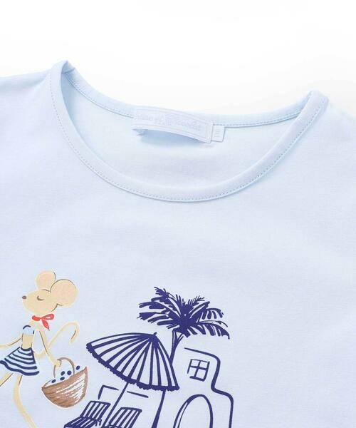 Tartine et Chocolat / タルティーヌ エ ショコラ Tシャツ | ベア天竺ネズミプリントTシャツ(90~140cm) | 詳細2