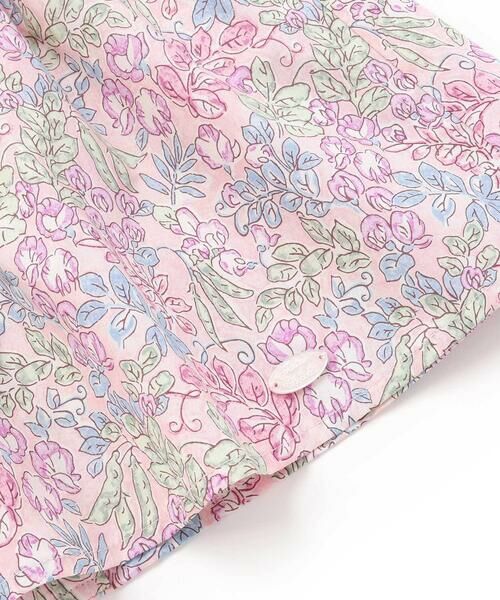 Tartine et Chocolat / タルティーヌ エ ショコラ ベビー・キッズウエア | 【日本製】【お揃い】リバティ(SweetPeaLeaf)プリントタナローンワンピース＋ブルマセットベビー(70~90cm) | 詳細10