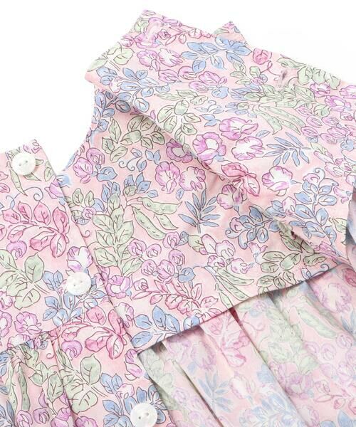 Tartine et Chocolat / タルティーヌ エ ショコラ ベビー・キッズウエア | 【日本製】【お揃い】リバティ(SweetPeaLeaf)プリントタナローンワンピース＋ブルマセットベビー(70~90cm) | 詳細9