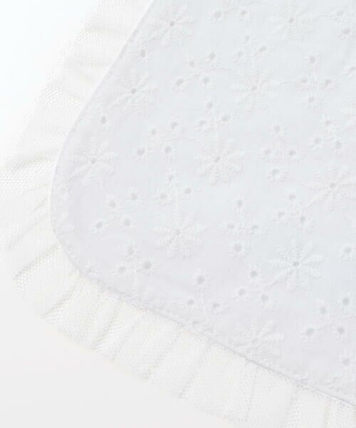 Tartine et Chocolat / タルティーヌ エ ショコラ スタイ・ビブ | スクエア型ワンポイントリボンチュールデザインスタイ | 詳細5