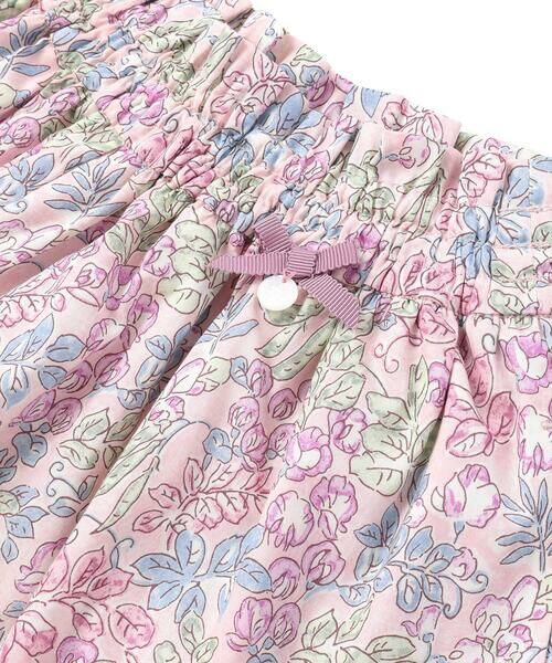 Tartine et Chocolat / タルティーヌ エ ショコラ その他パンツ | 【日本製】【お揃い】リバティ(SweetPeaLeaf)プリントタナローンキュロット(90~140cm) | 詳細5