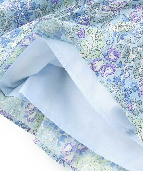 Tartine et Chocolat / タルティーヌ エ ショコラ その他パンツ | 【日本製】【お揃い】リバティ(SweetPeaLeaf)プリントタナローンキュロット(90~140cm) | 詳細14