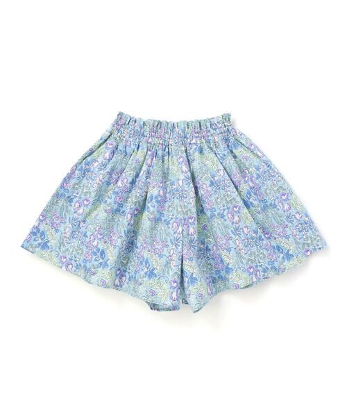 Tartine et Chocolat / タルティーヌ エ ショコラ その他パンツ | 【日本製】【お揃い】リバティ(SweetPeaLeaf)プリントタナローンキュロット(90~140cm) | 詳細10