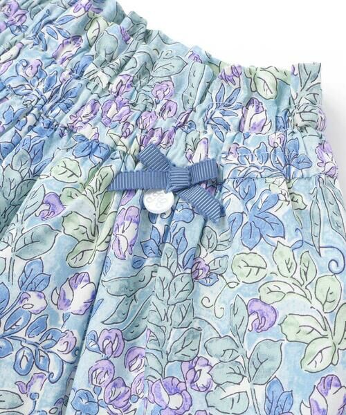 Tartine et Chocolat / タルティーヌ エ ショコラ その他パンツ | 【日本製】【お揃い】リバティ(SweetPeaLeaf)プリントタナローンキュロット(90~140cm) | 詳細12