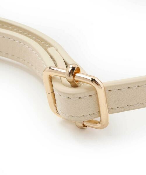 Tartine et Chocolat / タルティーヌ エ ショコラ ショルダーバッグ | 【お揃い】麦わら見えフリルデザイン ペーパーショルダーバッグ | 詳細6