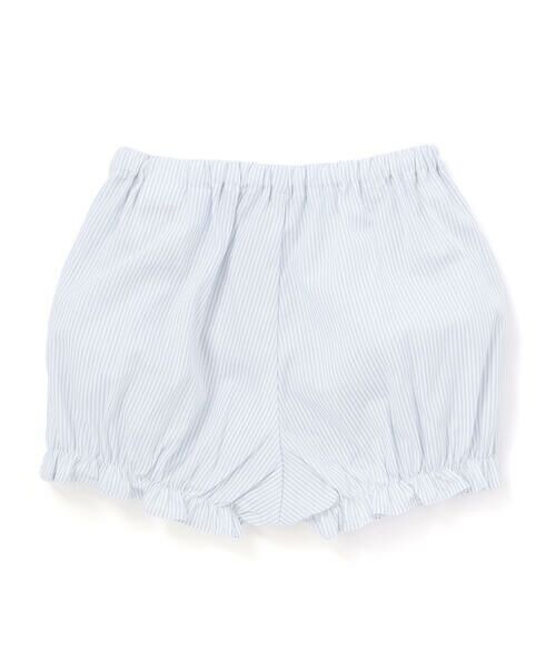 Tartine et Chocolat / タルティーヌ エ ショコラ ベビー・キッズウエア | 【お揃い】コットンブロードストライプパンチングレースフリル袖ワンピース＋ブルマセットベビー(70〜90cm) | 詳細3