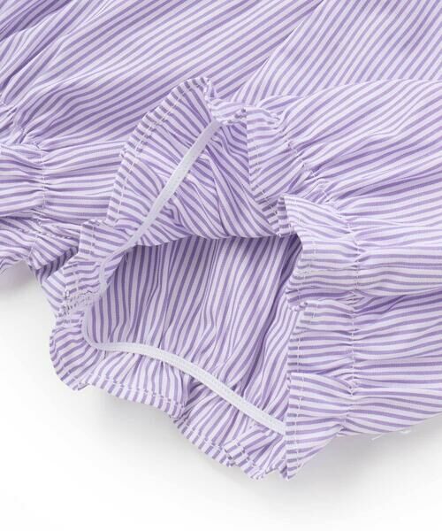 Tartine et Chocolat / タルティーヌ エ ショコラ ベビー・キッズウエア | 【お揃い】コットンブロードストライプパンチングレースフリル袖ワンピース＋ブルマセットベビー(70〜90cm) | 詳細19