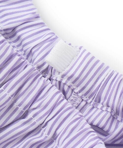 Tartine et Chocolat / タルティーヌ エ ショコラ ベビー・キッズウエア | 【お揃い】コットンブロードストライプパンチングレースフリル袖ワンピース＋ブルマセットベビー(70〜90cm) | 詳細20