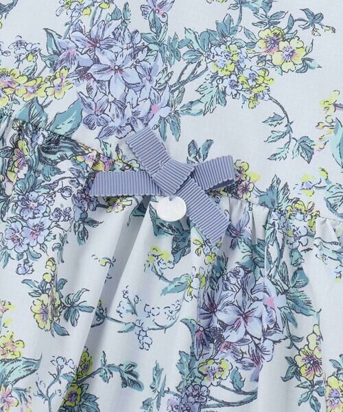Tartine et Chocolat / タルティーヌ エ ショコラ ミニ丈・ひざ丈ワンピース | 【お揃い】リバティ(Celine)ナイロンリップストップワンピース(90〜140cm) | 詳細11