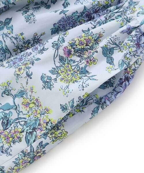 Tartine et Chocolat / タルティーヌ エ ショコラ ミニ丈・ひざ丈ワンピース | 【お揃い】リバティ(Celine)ナイロンリップストップワンピース(90〜140cm) | 詳細12