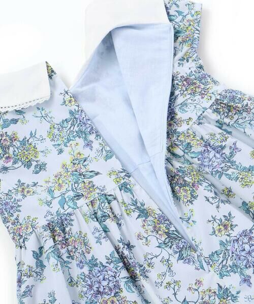 Tartine et Chocolat / タルティーヌ エ ショコラ ミニ丈・ひざ丈ワンピース | 【お揃い】リバティ(Celine)ナイロンリップストップワンピース(90〜140cm) | 詳細13