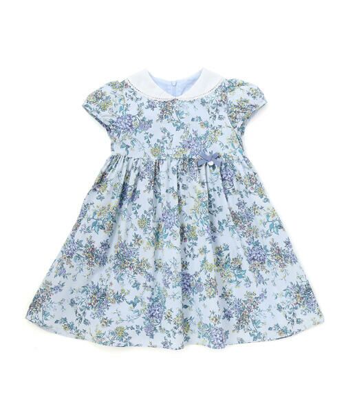 Tartine et Chocolat / タルティーヌ エ ショコラ ミニ丈・ひざ丈ワンピース | 【お揃い】リバティ(Celine)ナイロンリップストップワンピース(90〜140cm) | 詳細7