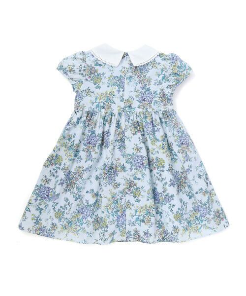 Tartine et Chocolat / タルティーヌ エ ショコラ ミニ丈・ひざ丈ワンピース | 【お揃い】リバティ(Celine)ナイロンリップストップワンピース(90〜140cm) | 詳細8