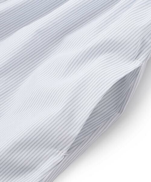 Tartine et Chocolat / タルティーヌ エ ショコラ ミニ丈・ひざ丈ワンピース | 【お揃い】コットンブロードストライプパンチングレースフリル袖ワンピース(90〜140cm) | 詳細6