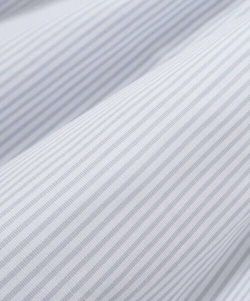 Tartine et Chocolat / タルティーヌ エ ショコラ ミニ丈・ひざ丈ワンピース | 【お揃い】コットンブロードストライプパンチングレースフリル袖ワンピース(90〜140cm) | 詳細10