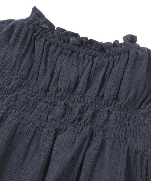 Tartine et Chocolat / タルティーヌ エ ショコラ その他トップス | 【日本製】クレープロッキーバル楊柳プルオーバーチュニック＋キュロットセット(90〜140cm) | 詳細10