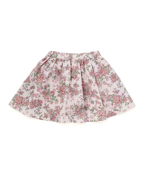 Tartine et Chocolat / タルティーヌ エ ショコラ ショート・ハーフ・半端丈パンツ | 【お揃い】リバティ(Celine)ナイロンリップストップﾟインナーショーツ付きスカート(90〜140cm) | 詳細2