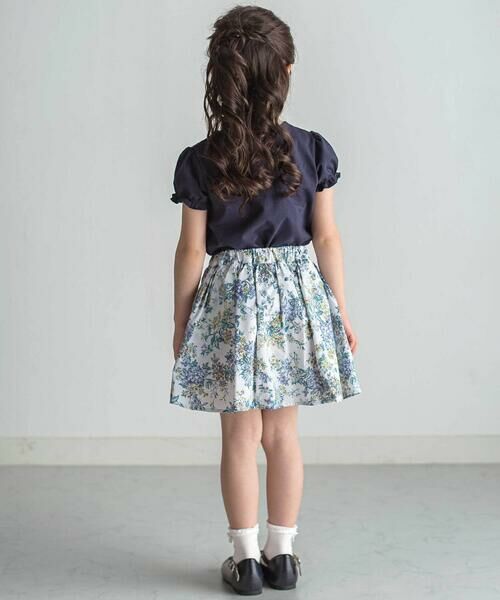 Tartine et Chocolat / タルティーヌ エ ショコラ ショート・ハーフ・半端丈パンツ | 【お揃い】リバティ(Celine)ナイロンリップストップﾟインナーショーツ付きスカート(90〜140cm) | 詳細11