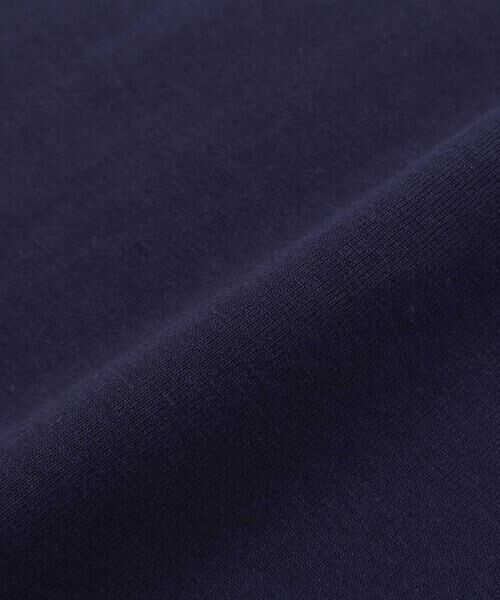 Tartine et Chocolat / タルティーヌ エ ショコラ Tシャツ | 飾りパールボタン付きフリル前立てパフスリーブTシャツ | 詳細10