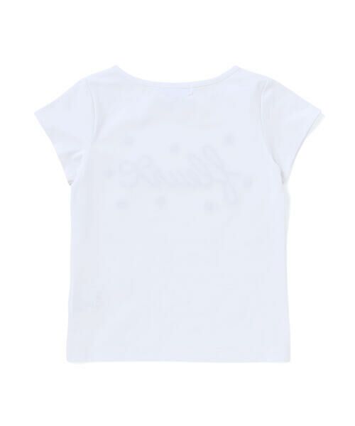 Tartine et Chocolat / タルティーヌ エ ショコラ Tシャツ | ベア天竺 ロープ刺しゅうロゴTシャツ(90〜140cm) | 詳細4