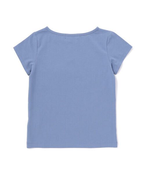 Tartine et Chocolat / タルティーヌ エ ショコラ Tシャツ | ベア天竺 ロープ刺しゅうロゴTシャツ(90〜140cm) | 詳細6