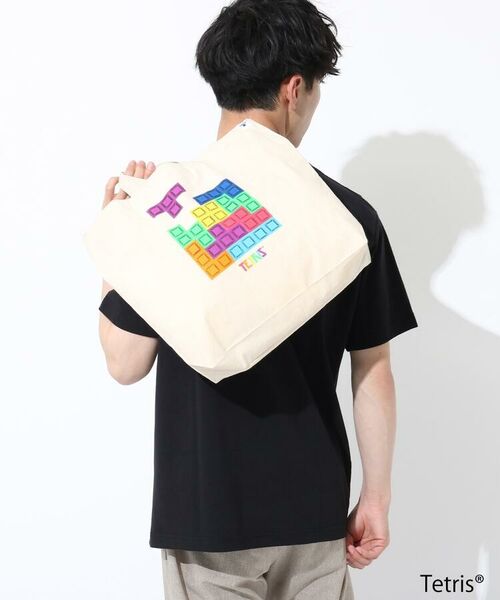 Tetris R テトリス2wayキャンバストート サコッシュ トートバッグ The Shop Tk ザ ショップ ティーケー ファッション通販 タカシマヤファッションスクエア