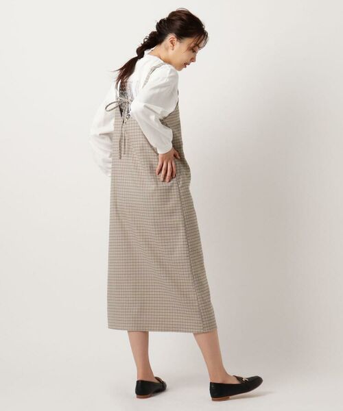 セール 上品な大人可愛いウール調キャミワンピース ミニ丈 ひざ丈ワンピース The Shop Tk ザ ショップ ティーケー ファッション 通販 タカシマヤファッションスクエア