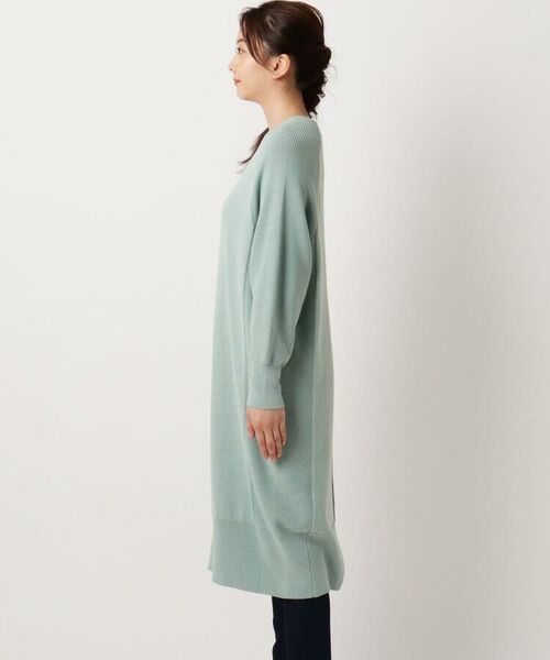 セール ストンとしたiラインシルエットのニットワンピース ミニ丈 ひざ丈ワンピース The Shop Tk ザ ショップ ティーケー ファッション通販 タカシマヤファッションスクエア