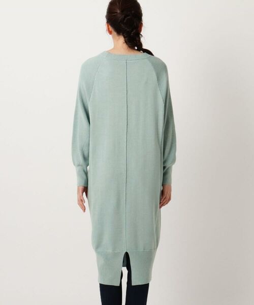 セール ストンとしたiラインシルエットのニットワンピース ミニ丈 ひざ丈ワンピース The Shop Tk ザ ショップ ティーケー ファッション通販 タカシマヤファッションスクエア