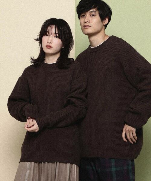 Web限定 チクチクしないシェアするアゼニット 8色展開 ユニセックスでおすすめ ニット セーター The Shop Tk ザ ショップ ティーケー ファッション通販 タカシマヤファッションスクエア