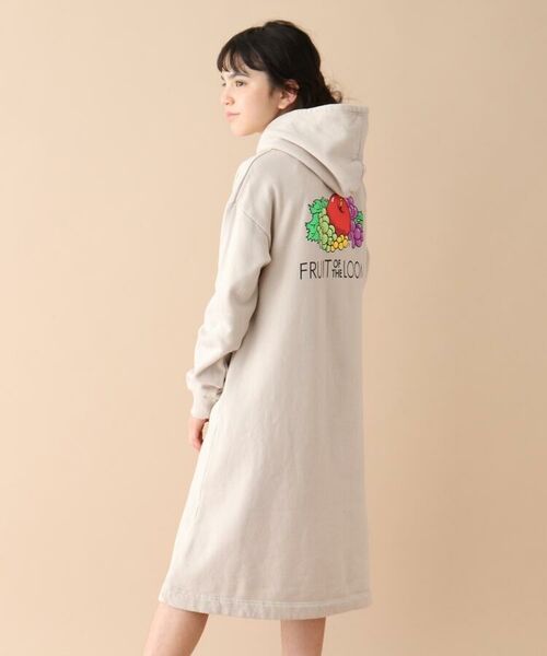セール 150 160cm Fruits Of The Loom フルーツオブザルーム 裏起毛プルパーカーワンピース ミニ丈 ひざ丈ワンピース The Shop Tk ザ ショップ ティーケー ファッション通販 タカシマヤファッションスクエア