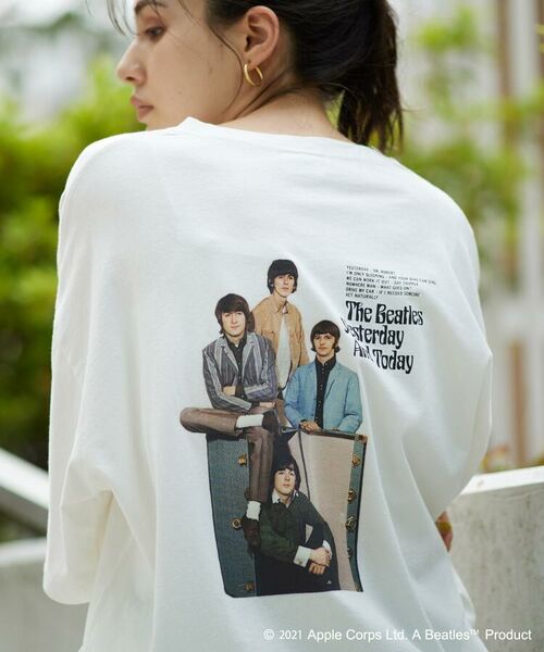 セール Web限定 The Beatles ビートルズ バックプリントフォトプリントtシャツ Tシャツ The Shop Tk ザ ショップ ティーケー ファッション通販 タカシマヤファッションスクエア
