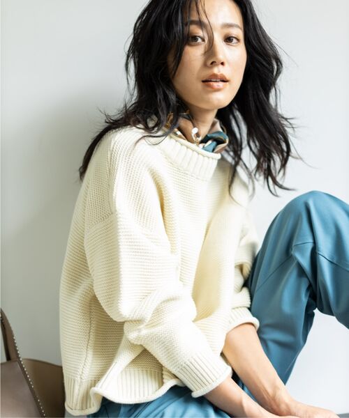 セール カラーロービングニットプルオーバー ニット セーター The Shop Tk ザ ショップ ティーケー ファッション通販 タカシマヤファッションスクエア