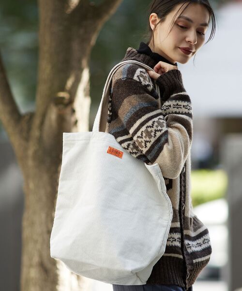 セール Universaloverall別注 コーデュロイトート トートバッグ The Shop Tk ザ ショップ ティーケー ファッション通販 タカシマヤファッションスクエア