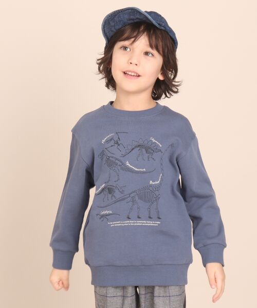 セール 140cmまで 恐竜プリントウラケプルオーバー スウェット The Shop Tk ザ ショップ ティーケー ファッション通販 タカシマヤファッションスクエア