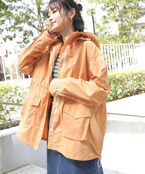 セール】 【着回し力抜群】2WAYマウンテンパーカ （レザーブルゾン・ジャケット）｜THE SHOP TK ザ ショップ ティーケー  ファッション通販 タカシマヤファッションスクエア