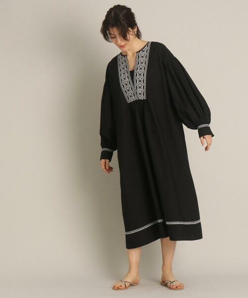 セール カフタン刺繍ワンピース ロング マキシ丈ワンピース The Shop Tk ザ ショップ ティーケー ファッション通販 タカシマヤファッションスクエア