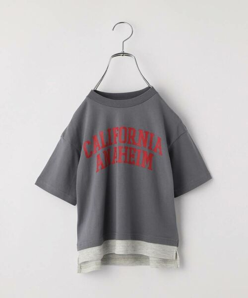 セール】 【100-140】【1枚でレイヤード風】USAコットンTシャツ （Tシャツ）｜THE SHOP TK / ザ ショップ ティーケー  ファッション通販 タカシマヤファッションスクエア