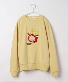 ◆【150・160】ファストフードサガラ刺繍スウェット