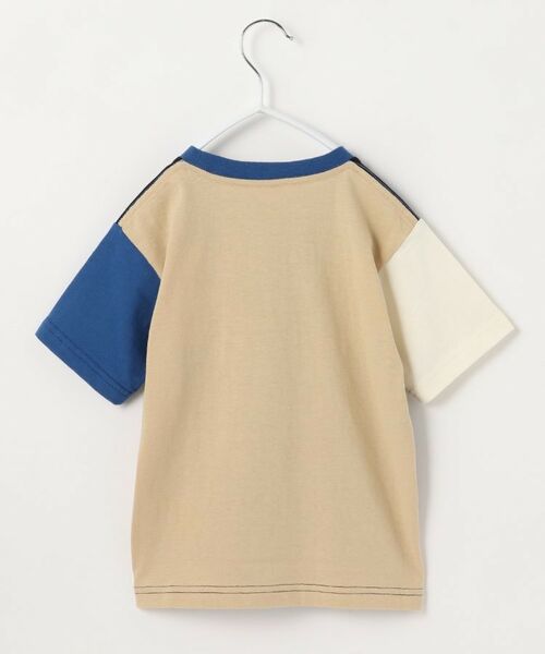 THE SHOP TK / ザ ショップ ティーケー Tシャツ | 【100-140】カラーブロック半袖Tシャツ | 詳細26