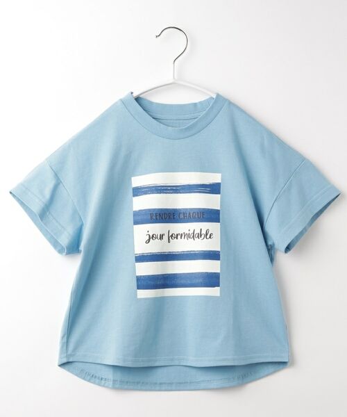 THE SHOP TK / ザ ショップ ティーケー Tシャツ | 【110-150】アートモチーフプリントTシャツ | 詳細8