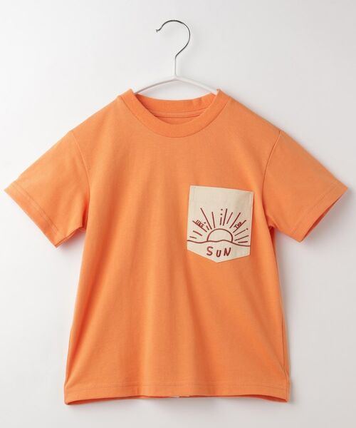 THE SHOP TK / ザ ショップ ティーケー Tシャツ | 【110-150】ポケット刺繍Tシャツ | 詳細8