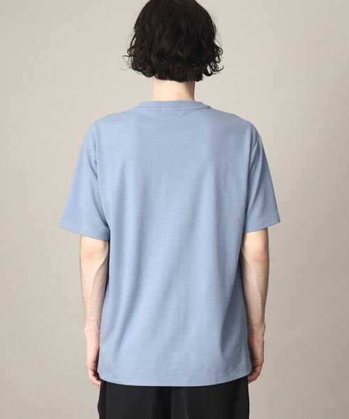THE SHOP TK / ザ ショップ ティーケー Tシャツ | 異素材スクエアパネルブロッキングTシャツ | 詳細30